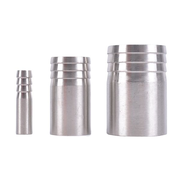 SS201 304 316 NPT BSP DIN Casting Hose Male Threaded Nipple Screw Thread Pipe Fittings