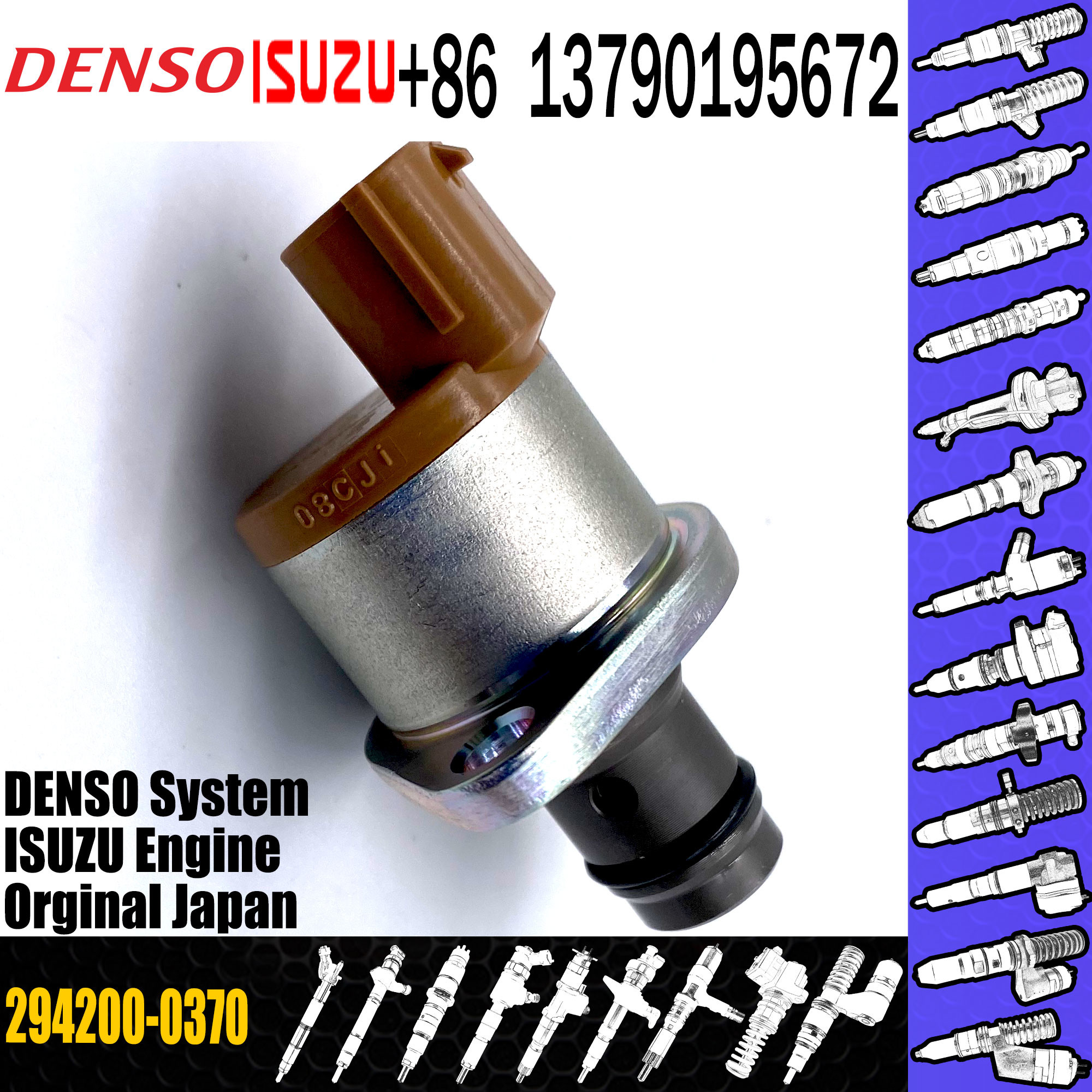 294200-0370 Diesel Car Injector Suction Control Valve For Isuzu