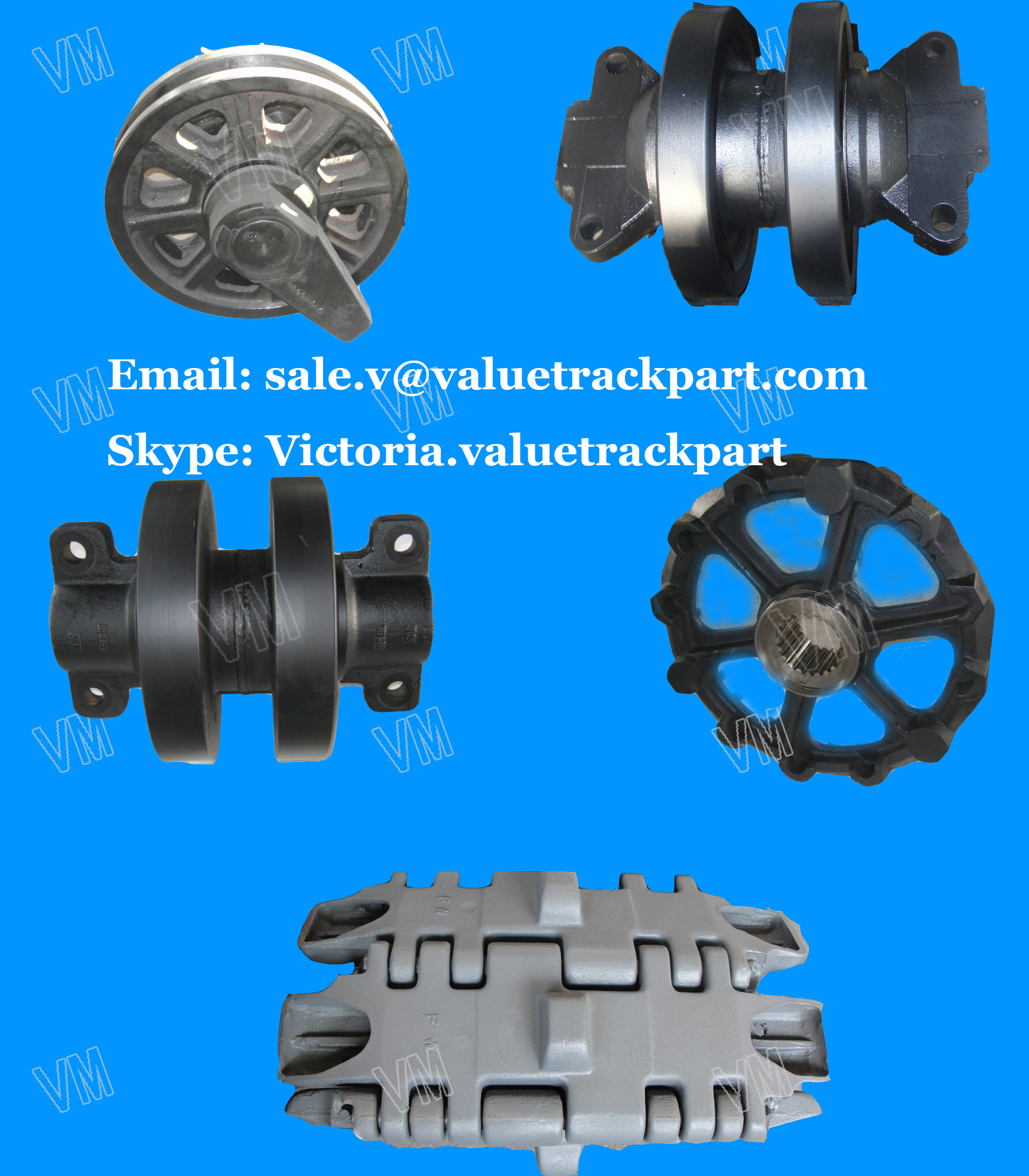 Crawler Crane Bottom Roller For HITACHI KH125, KH125-2, KH125-3