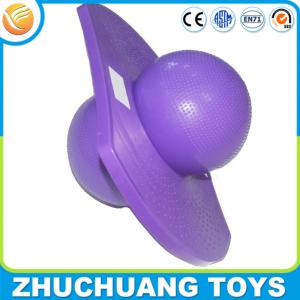 China wholesale inflatable plastic high bouncing jumping exercise ball printed logo wholesale