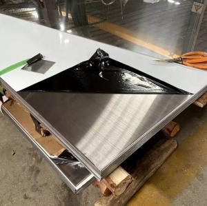 China Brushed HL 304 Stainless Steel Sheet 316L 309 321 Brushed Stainless Steel Plate wholesale