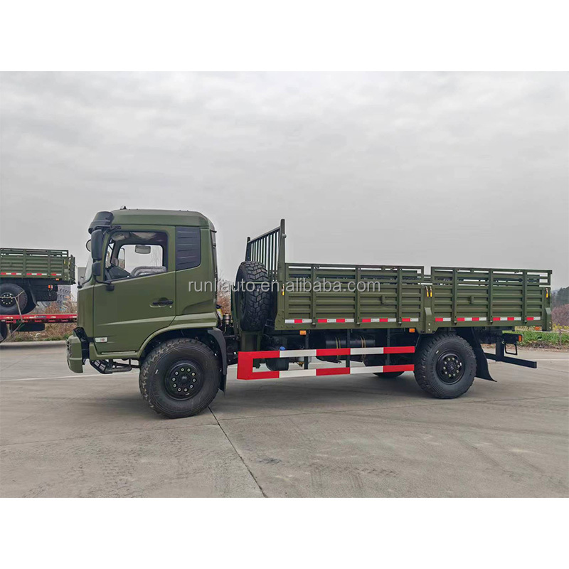 Manufacture Dongfeng Kingrun Single Cabin Double Cabin 4wd Truck