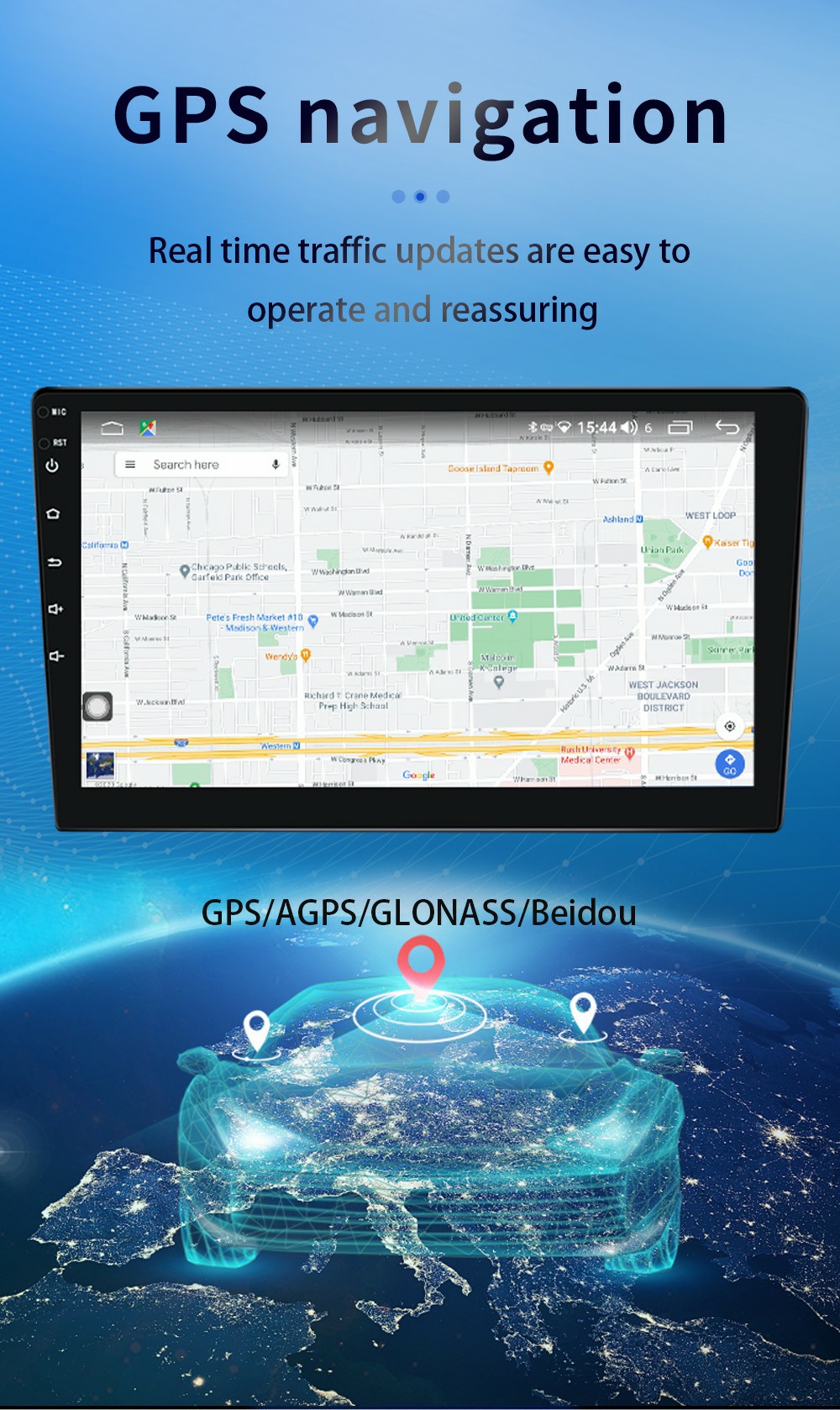 Car Video Dvd Radio Player Gps Navigation Android Autoradio Multimedia For Peugeot 307