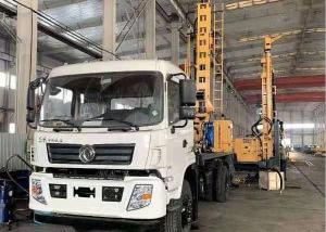 China Oem Truck Mounted Borehole Rig St450 Fast Blasting wholesale