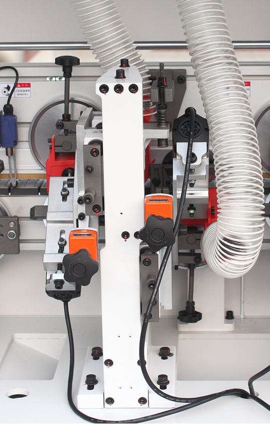 Wood Edge Lipping Machine With EVA Gluing System For Narrow Parts 10.3kw