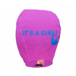 China Paper Wax Biodegradable Sky Lantern For Weddings wholesale