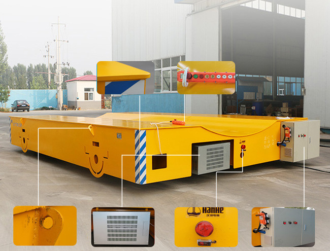 20 Ton Battery Power Stone Mine Remote Control Ladle Transfer Car