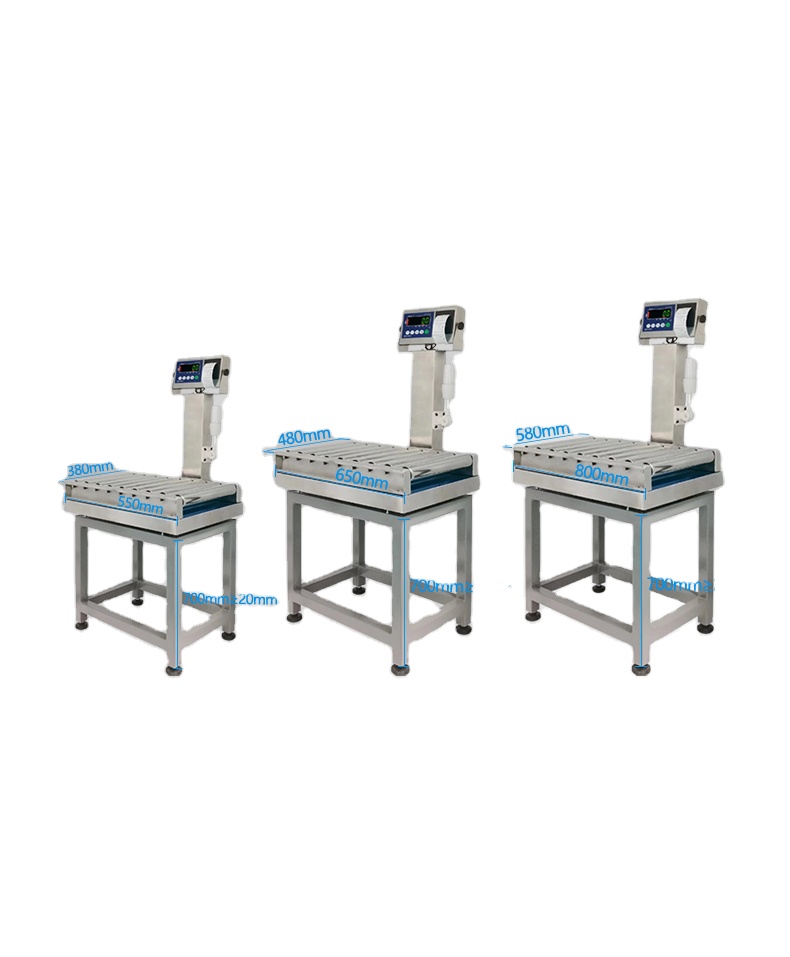 Stainless Steel LED Display Advanced A8SP Printing Industrial Platform Scale 60cm*80cm
