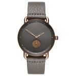 RHOS Quartz Stainless Steel Watches 316L Steel Case Leather Strap