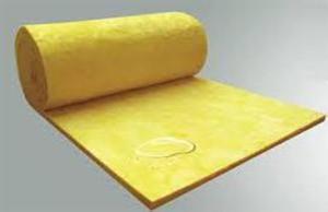 China High Temperature 1000mm Glass Wool Insulation Blanket For Sandwish wholesale
