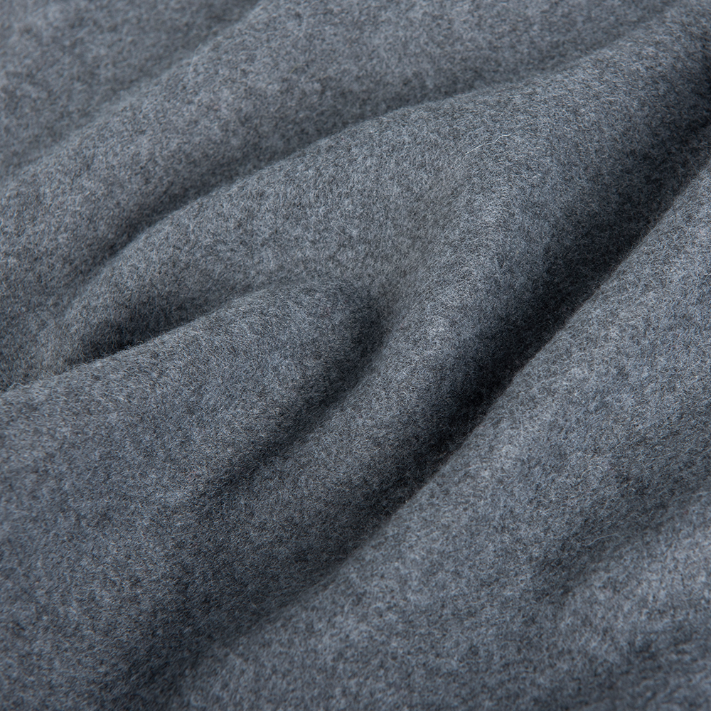 150d*144f Tricot Knitted Double Side Brushed Micro Fleece Polar Fleece Fabric For Jacket