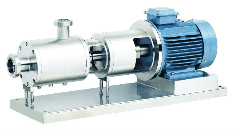 SS316L InLine Homogenizer Emulsifier Mixer Gel Cosmetic Homogenizer Mixer