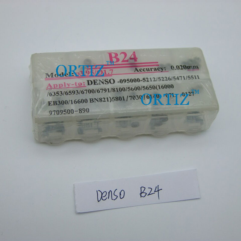 ORTIZ calibration shim Denso common rail adjusting gasket kit B24 size 1.12mm-1.300mm