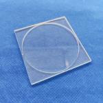 Semiconductor Round Square Quartz Window Sheet High Temperature Resistant
