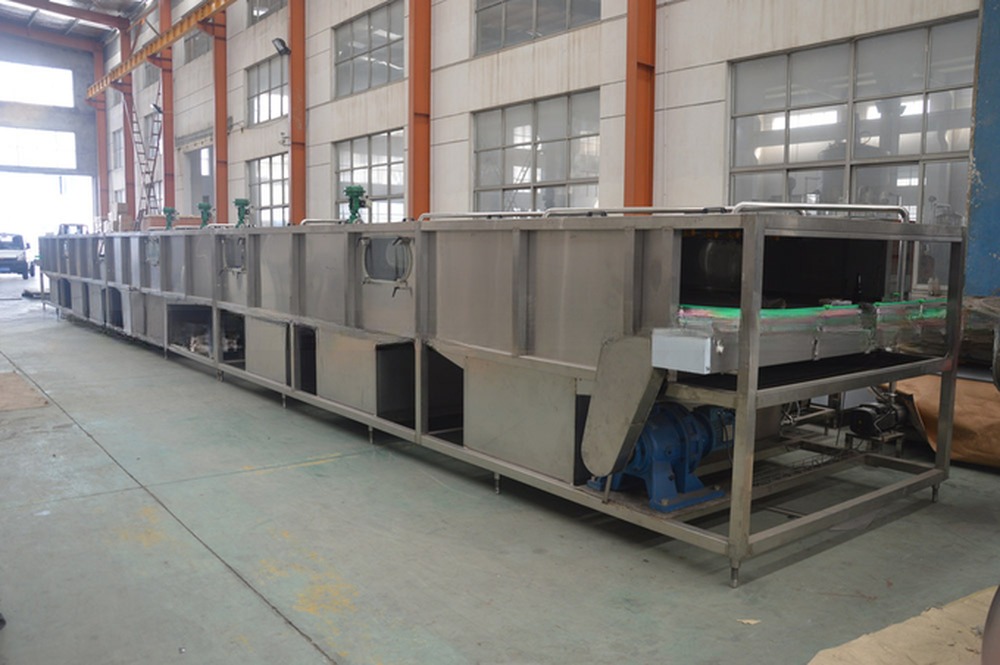 Tunnel Pasteurizer Water Bath Sterilizer for Juice Processing Voltage 220/380/440v