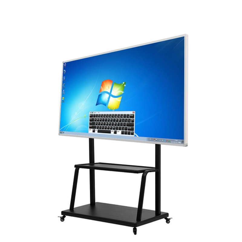 UHD 65" inch LCD LED advertising monitor touchscreen kiosk signage display touch screen interactive terminal Android Win10/11 OS