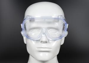 China Anti Fog Disposable Protective Safety Medical Goggle , Anti Virus Safety Goggles For Medical Purpose wholesale