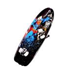 BluePenguin Lightweight Red Electric/Fuel Jet Water Sports Surfboard for Lakes