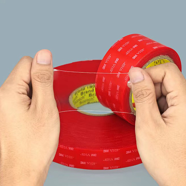 3M™ VHB™ 4905 Double Sided Tape Transparent 0.5mm X 600mm X 33m