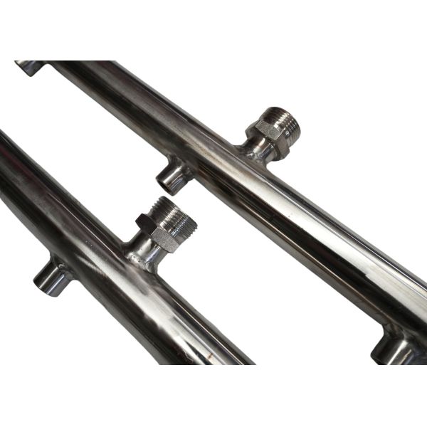 Stainless Steel Middle High-Pressure Spray Rod – For Zoomlion 5100 Sweeper-Washer, Aids Suction Nozzle & Cleans Road