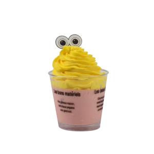China Pre Cut Small Eyes Edible Cupcake Wafer Paper Toppers Wafer Card wholesale