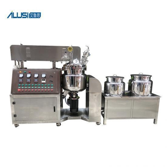 380V/400V Vacuum Emulsifier Mixer , Body Lotion Cream Making Machines Homogenize