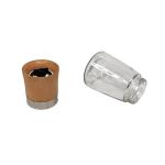 Wooden 132mm 206g 170ml Salt And Pepper Spice Grinder Mill