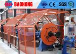 Electric Round Cable Laying Machine , High Speed Drum Twister 1250/1+4