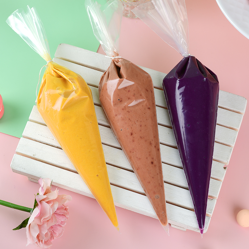 Tear Proof Silicone Kitchen Tool Cake Cream Plastic Disposable Pastry Bags
