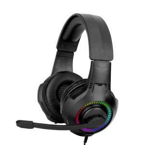 China Hands Free 40mm Bass Speaker RGB Wired Pc Headset wholesale