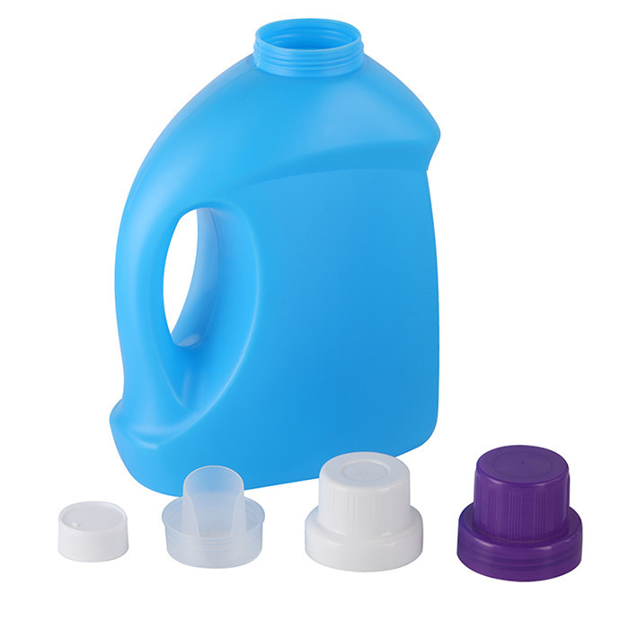 Pilfer Proof Plastic Liquid Detergent Packaging Bottles Empty Containers 2000ml