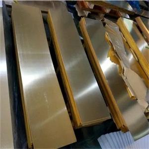 China C26800 Brass Sheet Plate 1mm 2mm Thickness Zinc Copper Alloy Customized Size Astm Gb H68 wholesale