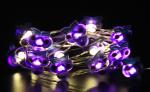 Battery powered grape led copper wire fairy string