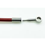 AN‑3 Banjo Eye Brake Hose Fitting Banjo Eye Hole Diameter 10.2mm Stainless Steel