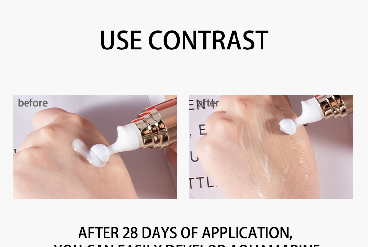 Hydrating Anti Puff Eye Cream Eyecare Cosmetics OEM Skin Care Products