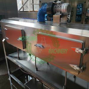 China 2 Meter Heat Steam Tunnel Semi-Auto Sleeve Bottle Labeling Machine wholesale