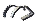 Double glass aluminium strip butyl rubber spacer