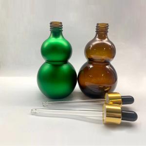 China 8 Shape 50ML 100ML Essential Oil Bottles Holographic Foil Print wholesale