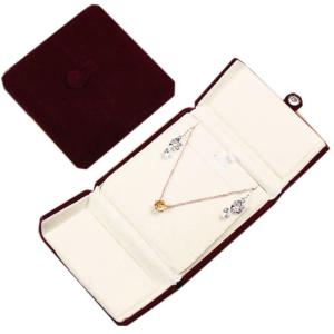 China special design luxury velvet jewellery box wholesale