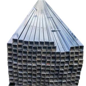China Customized Cupboard Construction Galvanized Steel Square Tube with 3mm Thickness wholesale