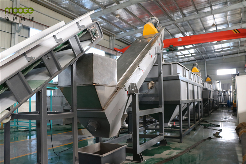 HDPE Plastic Film Recycling Line Agricultural 3000kg/H PE Granulator