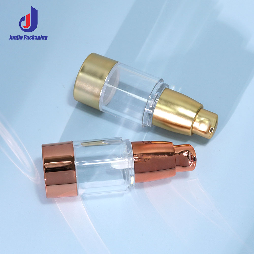 20ml 30ml Airless Bottles / Luxury Cosmetic Packaging Bottle For Foundation Face Cream