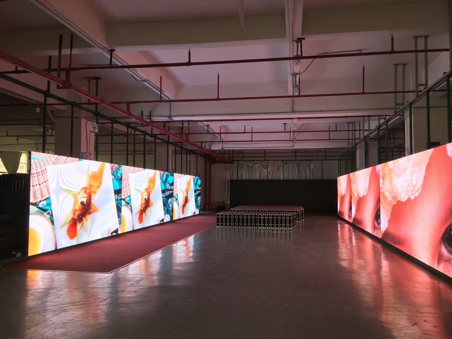 64x64dots High Resolution LED Screen P2.5mm For Advertisement