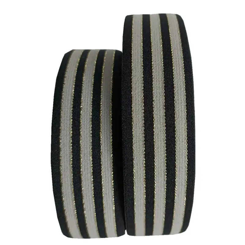 Multicolor Heat Transfer Polyester Webbing 3.2cm Polyester Lashing Webbing
