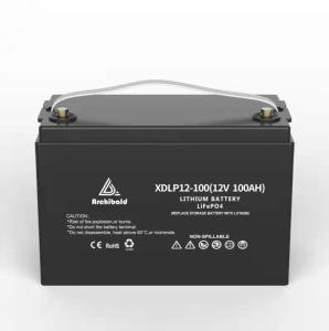 China Over Current Protection Battery Lifepo4 12v 5 Years Warranty wholesale