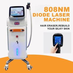 China Ice Platinum Hair Removal Machine 808 Diode Laser 810nm Wavelength wholesale