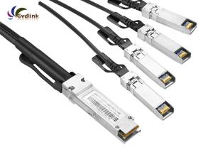 China QSFP-4SFP10G-CU3M 9.8ft Passive Direct Attach Cable wholesale