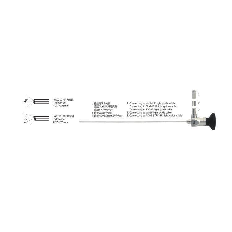 Medical Autoclavable 30&deg; Cystoscope Surgical HD Endoscope Optic