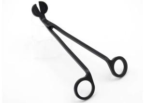 China Stainless Steel Daily Household Items Matte Black Wick Cutting Scissors wholesale