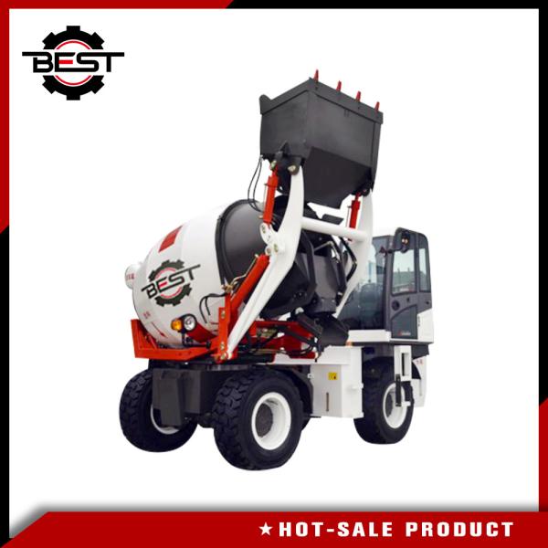 Quality 2 cubic meters self loading small concrete mixer truck for sale for sale